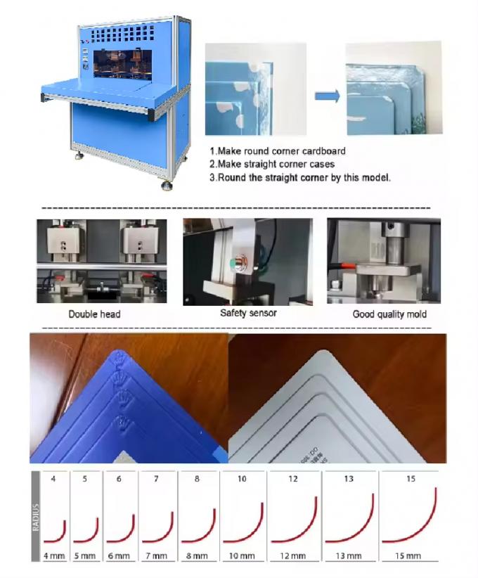 HX500CR Semi Auto Hardcover Book Case Corner Rounding Machine – Advanced Automation for Professional Book Binding