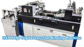 HXPM480 Digital Lay Flat Binding Machine
