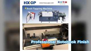 HX320 Book Flapping Machine Eleving Professional Notebook Aesthetics για βιβλίο περιοδικών