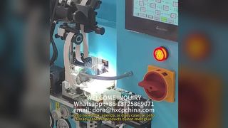 Ροή εργασιών HX20EPL Semi Auto Elastic Pen Loop Applying Machine