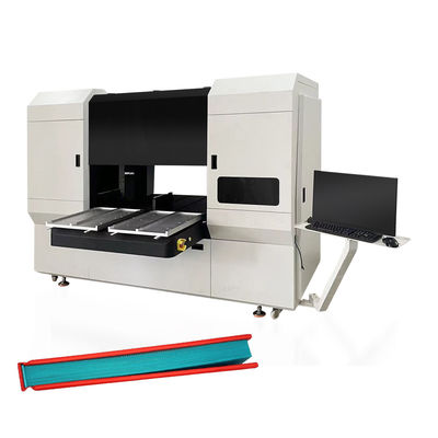 HXEP400 Micro Piezo Nozzle Edge Printer 4-8 χρώματα, 2 εργασιακοί σταθμοί, αδιάλειπτο inkjet για άκρες σκληρής επιφάνειας