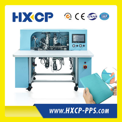 HX18B Ημι αυτόματο σημειωματάριο Ελαστική χορδή Εφαρμόζοντας το ιμάντα Εγκατάσταση μηχανή σημειωματάριο Ελαστική ιμάντα Εγκατάσταση 2025 Καλύτερη συσκευή συγγραφή βιβλίων PLC