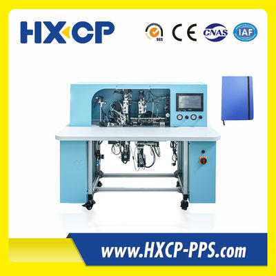 HX18B Semi Auto Notebook Ελαστική ταινία μηχανή στερέωσης Softcover Manual κατασκευής Βίβλος