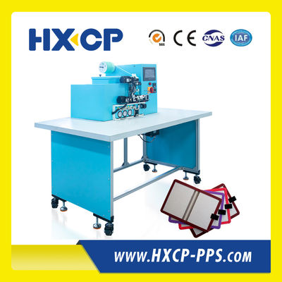 HX20EPL ημι αυτόματο ελαστικό πένας Loop Εφαρμογή Μηχανή για το σημειωματάριο και την παραγωγή ημερολογίου με ελαστική ταινία Placemen