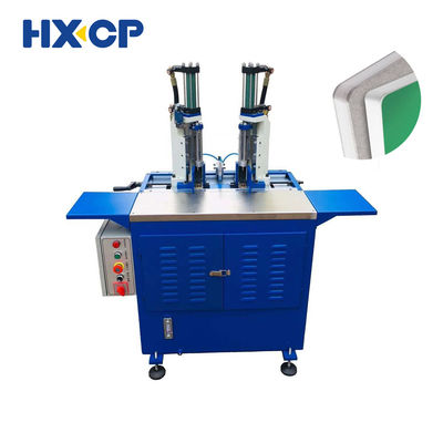 HX460BCRTM Double Heads Corner Cutter Rounding Machine 220V ημιαυτόματη για εργοστάσιο παραγωγής εστιατόριο με κινητήρα PL