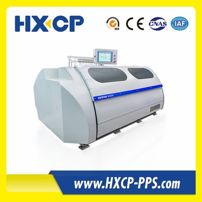 HX220 Νέα αυτόματη μηχανή ράψιμης μετά την πίεση υψηλής παραγωγικότητας με κοπή με πυρήνα κινητήρα που φέρουν εξαρτήματα PLC