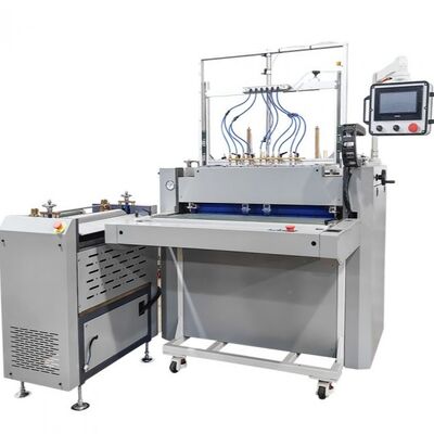 HXSCM Semi Auto Digital Hardcover Case Making Machine Ελάχιστη ρύθμιση ενός χειριστή Οικονομική παραγωγή βιβλιοθηκών Δαχτυλιδιών Φωτοαλμπήματα και φακέλους