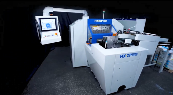 HX150DH Τρίμμερ βιβλίου τεμάχιο τριών πλευρών κοπή 4200 κοπές ανά ώρα πολλαπλές βιβλία κοπή υψηλής ταχύτητας