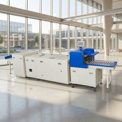 HX480P Βιβλιάριο γραμμής παραγωγής Stitching Folding Trimming 2800 Cycles/H