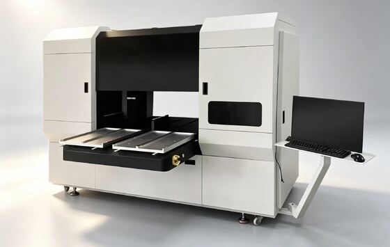 Η μηχανή ψηφιακής εκτύπωσης HXEP400 Book Edge 4/8 χρώματα 2 σταθμοί για σκληρό εξώφυλλο σημειωματάριο