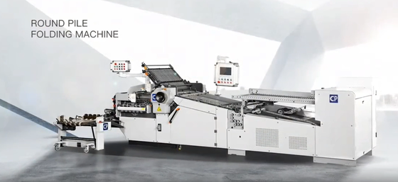 CP Round Pile Folding Machine with Continuous Pile Folder System