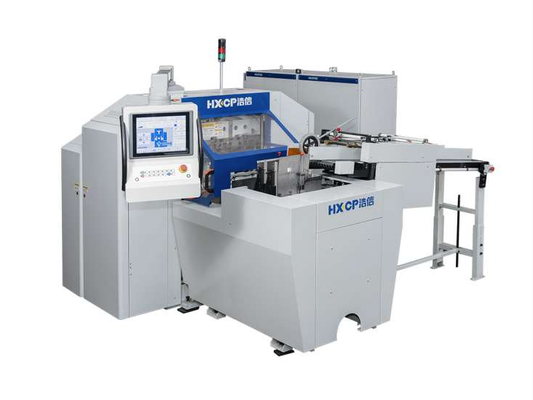 HX150DH Μηχανή Κοπής Τριών Λεπίδων Υψηλής Ταχύτητας με Τροφοδοσία Ροής για Βιβλία Τέλεια Κολλημένα