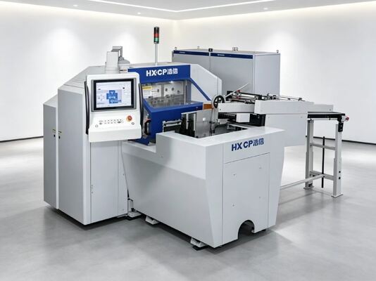 HX150DH Τρία μαχαίρια Τρίμμερ 4200 Πολλαπλές βιβλία Κόψιμο με ρυθμιζόμενο σπρώξιμο για το μπλοκ βιβλίων
